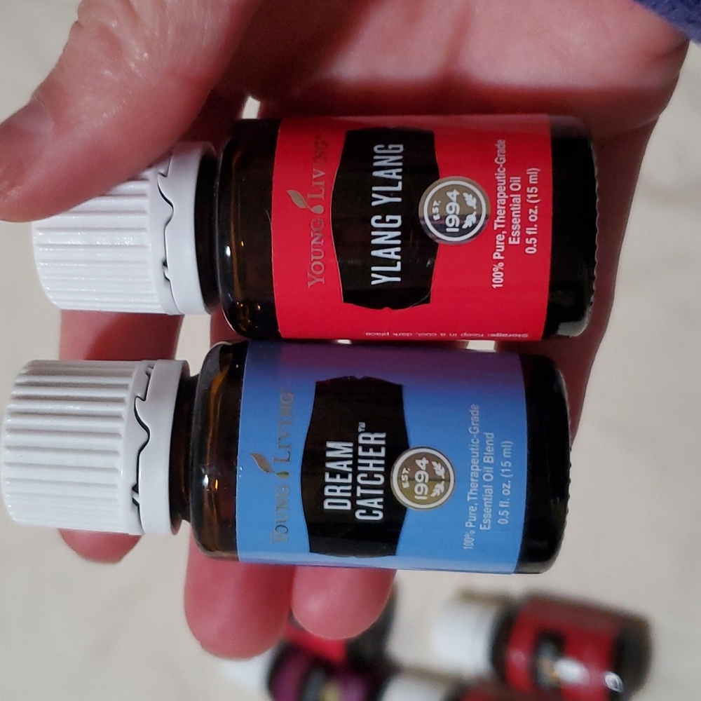 Young Living Ylang ylang and Dream Catcher essential oils